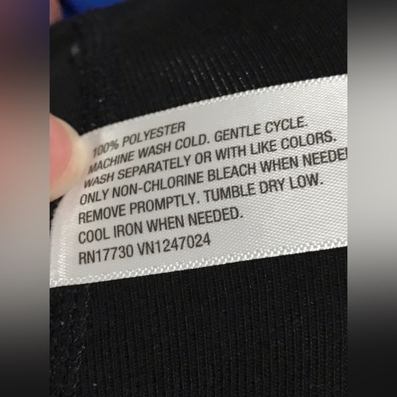 Mossimo Blue Draped Blouse Gold Zipper In Back Size M/M 100% polyester - Picture 8 of 9